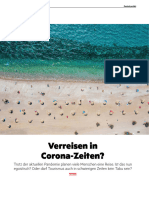 15 Verreisen in Corona-Zeiten