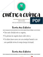 Cinética Química (Teoria Das Colisões)