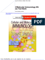 Cellular and Molecular Immunology 8th Edition Abbas Test Bank