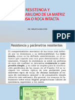 Resistencia y Deformabilidad de La Matriz Rocosa