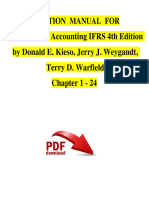 Solution Manual For Intermediate Accounting IFRS 4th Edition by Donald E. Kieso, Jerry J. Weygandt, Terry D. Warfield Chapter 1 - 24