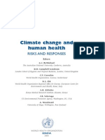 Climchange and Health Book