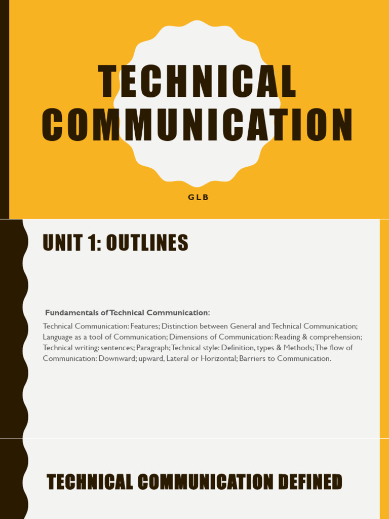 Technical Communication | PDF | Nonverbal Communication | Communication