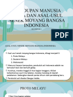 Kehidupan Manusia Purba Dan Asal-Usul Nenek Moyang Bangsa