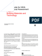 Study Guide For HKIA Professional Assessment Paper 5 Building Materials and Technology