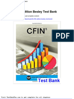 Cfin 5th Edition Besley Test Bank