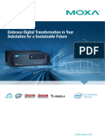 Moxa Application Flyer - IEC61850 Substation Automation Computer