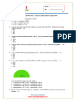 06 Soal Matematika Kelas 6 Keliling Dan Luas Lingkaran Tambahan