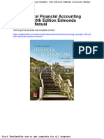Fundamental Financial Accounting Concepts 10th Edition Edmonds Solutions Manual