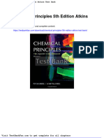 Chemical Principles 5th Edition Atkins Test Bank