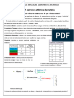 A Estrutura Atômica Da Matéria - Jal