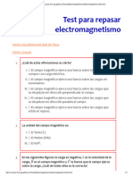 Electromagnetismo Test PDF