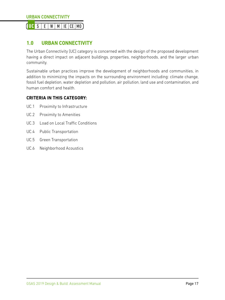 GSAS 2019 - Urban Connectivity | PDF | Technology & Engineering