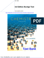 Chemistry 3rd Edition Burdge Test Bank