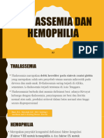PENYAKIT LANGKA - Thalassemia Dan Hemophilia