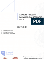 Anatomi, Fisiologi & Farmakologi Neonatus