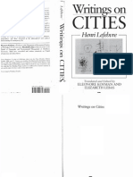Lefebvre - Writings On Cities