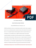 User Manual For USB-4G3K and USB-4G6K