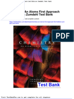 Chemistry An Atoms First Approach 2nd Edition Zumdahl Test Bank