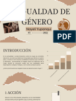 La Igualdad de Genero