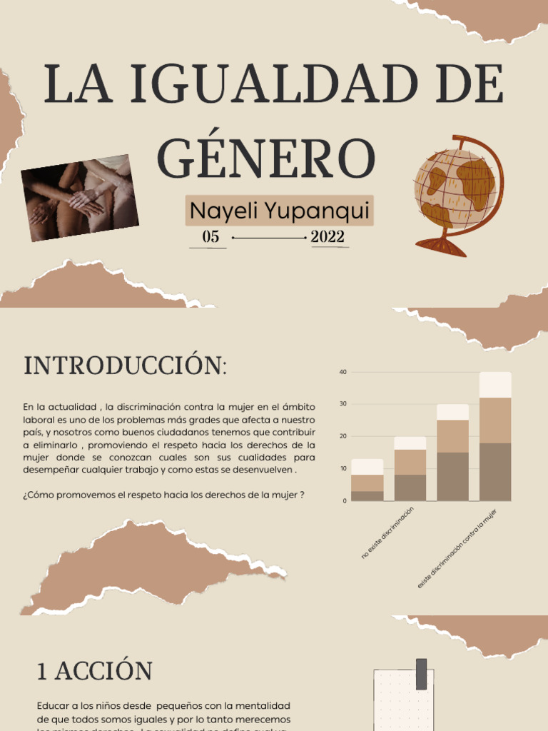 La Igualdad de Genero | PDF | Igualdad de género | Estudios de género