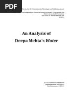 An Analysis of Deepa Mehtas Water