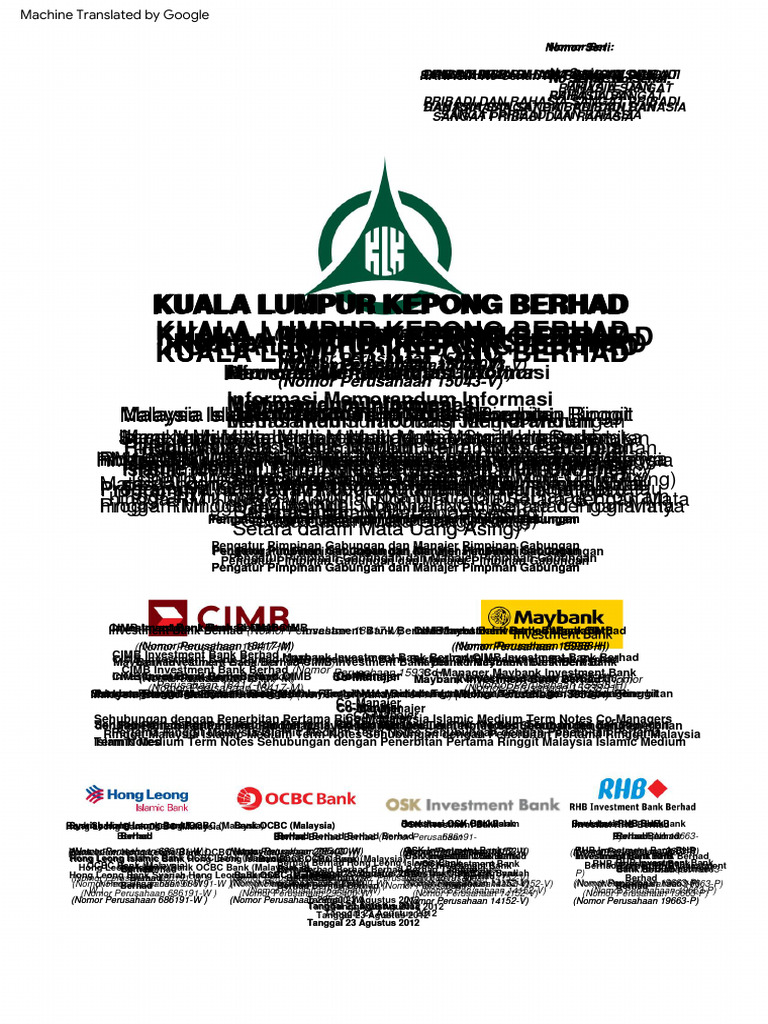 Islamic Medium Term Notes | PDF