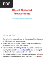 Ch08 Operator Overloading in C++