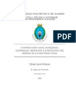 12 Construcción Naval Panelizada. Materiales, Definición e Integración Del Sistema en La Industria Naval Autor D. Mario de Vicente