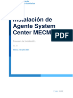 Instalación de Agente System Center - MECM-v1