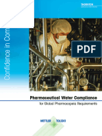Pharmaceutical Water Compliance Mettler Toledo 