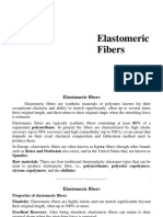Elastomeric Fibers
