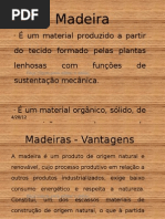 Vantagens e ens Da Madeira