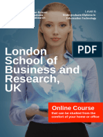 Level 6 Diploma in Information Technology - Delivered Online by LSBR, UK