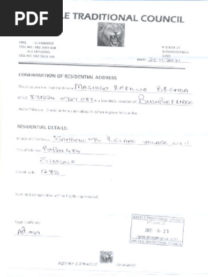 proof of residency 