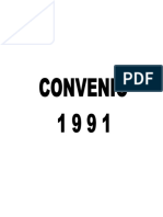 Convenio 1991