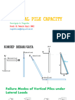LATERAL PILE CAPACITY and DEFLECTION