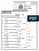 Test Final Term Class Two S.ST 6-12-2023 (1) .Do