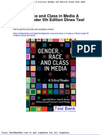 Gender Race and Class in Media A Critical Reader 5th Edition Dines Test Bank