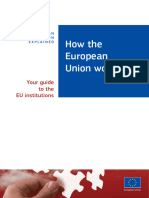 How The European Union Works