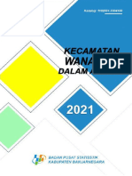 Kecamatan Wanadadi Dalam Angka 2021