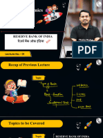 Reserve Bank of India 01 - Class Notes