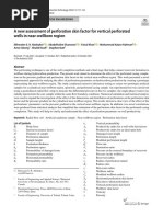 A New Assessment of Perforation Skin Factor For Vertical Perforated Wells in Near Wellbore Region