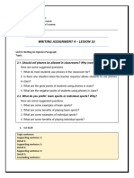 AV2 - Template Writing Assignment (4) - Lesson 16