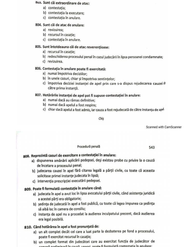 Procedura Penala 3 | PDF
