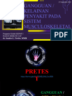 KKPMT I PRODI D3 RMIK FK UAP, (MUSCULOSKELETAL2) Selasa 27-09-2022