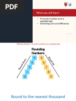 Chapter 9 (B, C) Estimation of Sums and Differences With Rounding Drilling