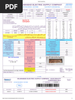 Flat No. 2 Iesco Bill