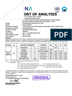 Report of Analysis - 1 Kod Emas - TGL 1