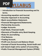 Introduction To Accounting